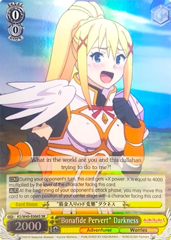 "Bonafide Pervert" Darkness (SR)
