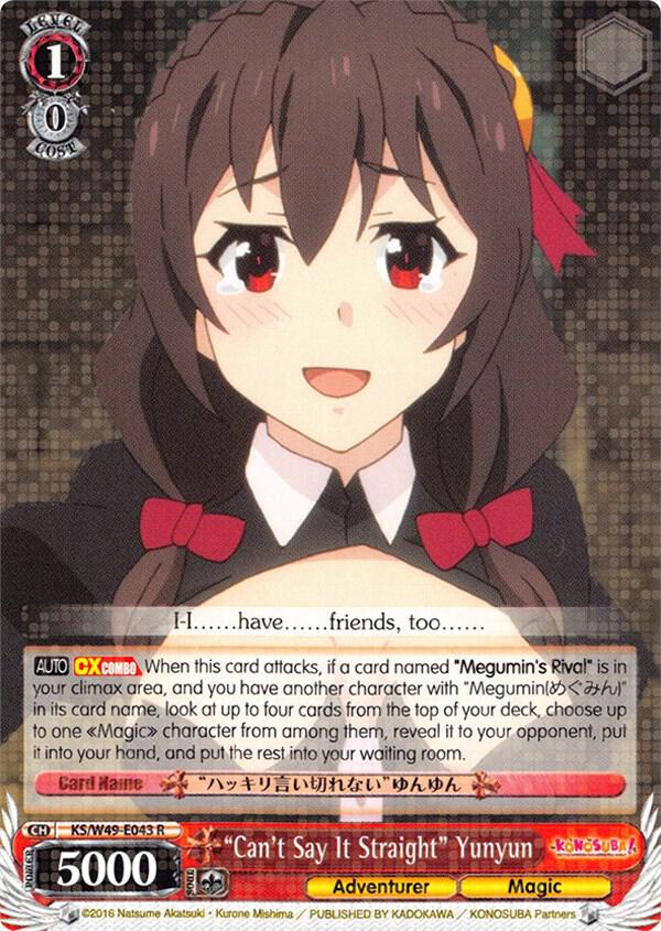 "Can't Say It Straight" Yunyun