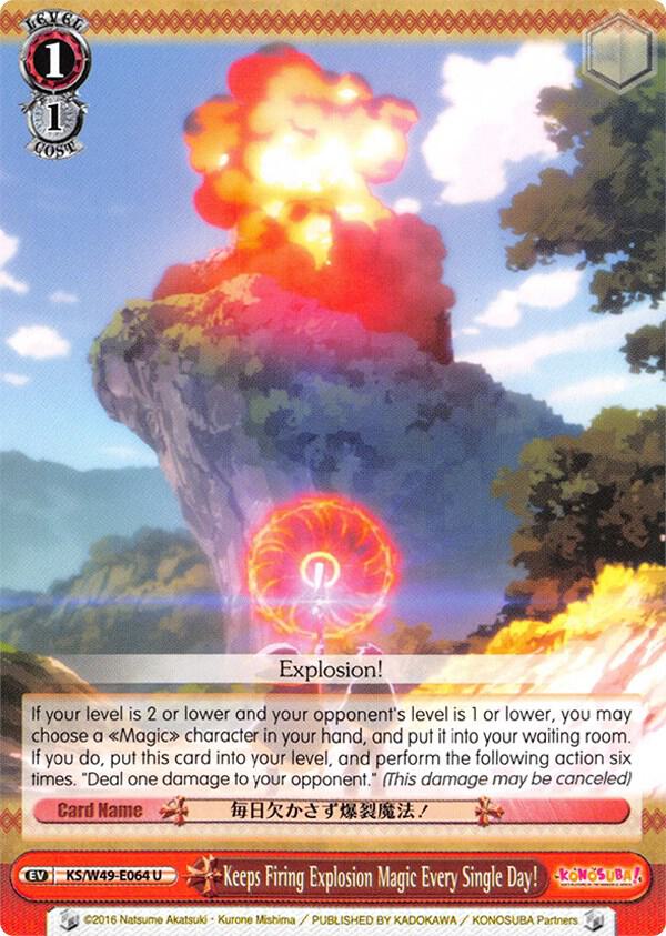 Keeps Firing Explosion Magic Every Single Day!