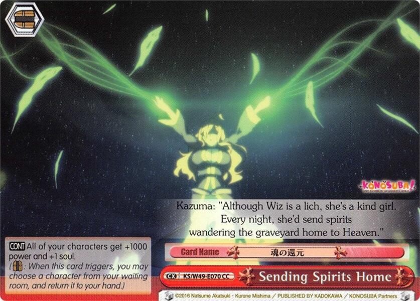 Sending Spirits Home
