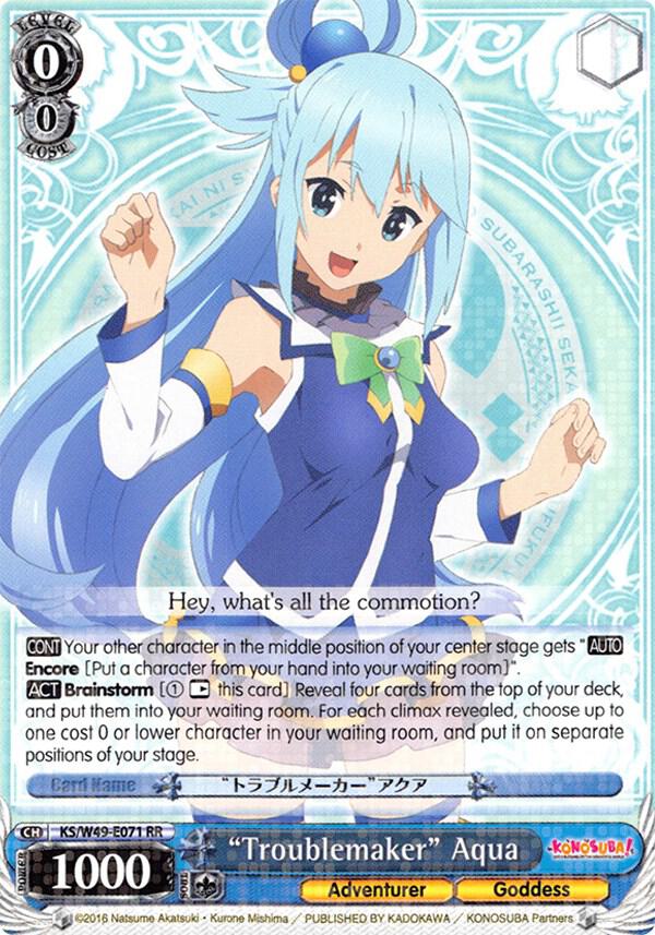 "Troublemaker" Aqua