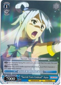 "Sacred Turn Undead" Aqua (SR)