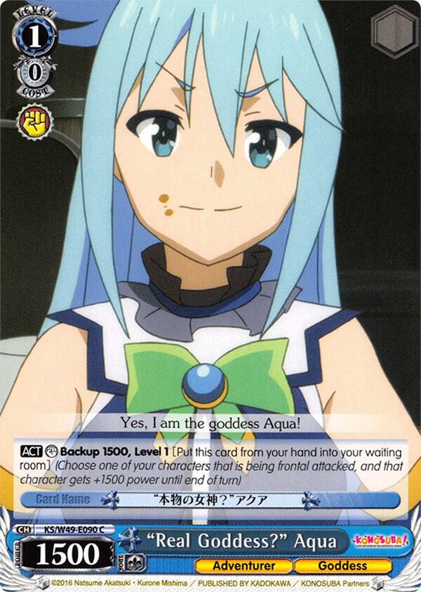 "Real Goddess?" Aqua