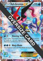 Ash-Greninja EX - XY133 (XY Black Star Promos) - Jumbo Cards