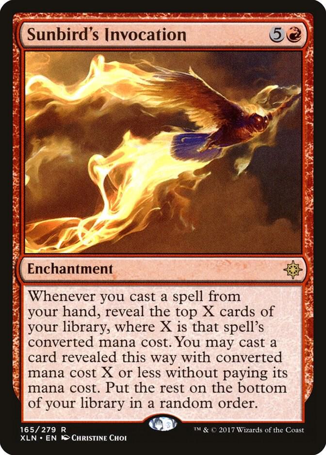 Sunbird's Invocation 165 card