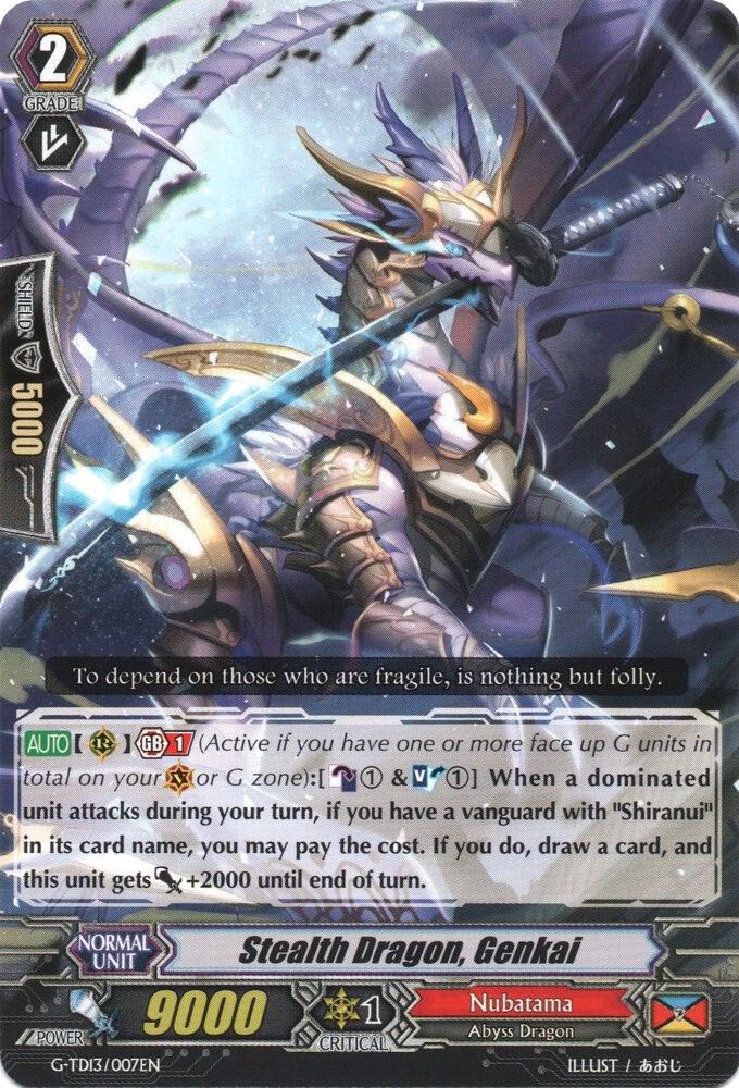 Stealth Dragon, Genkai