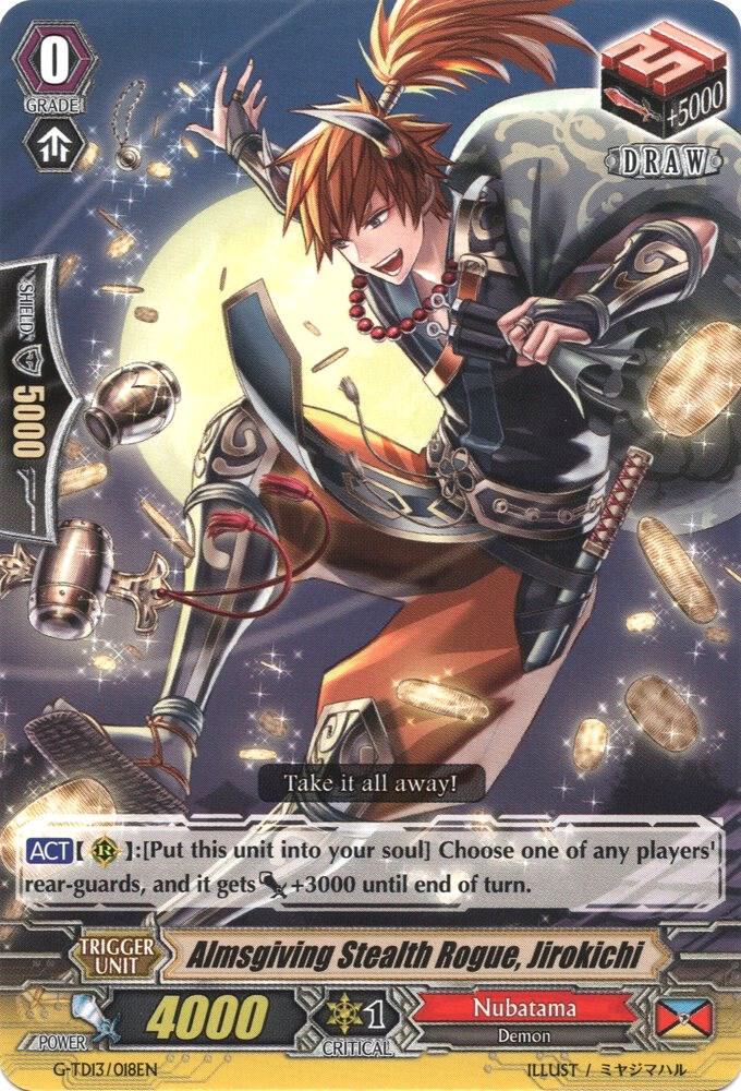 Almsgiving Stealth Rogue, Jirokichi