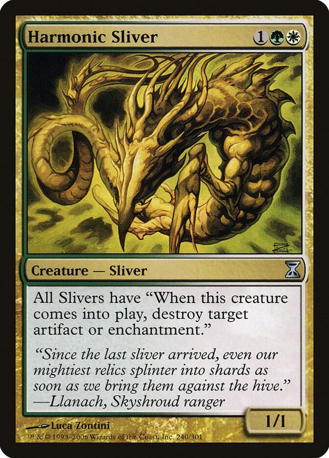 Magic The Gathering – Telekinetic Sliver (Time Spiral) – Carta Singola Argento, Rara - 4