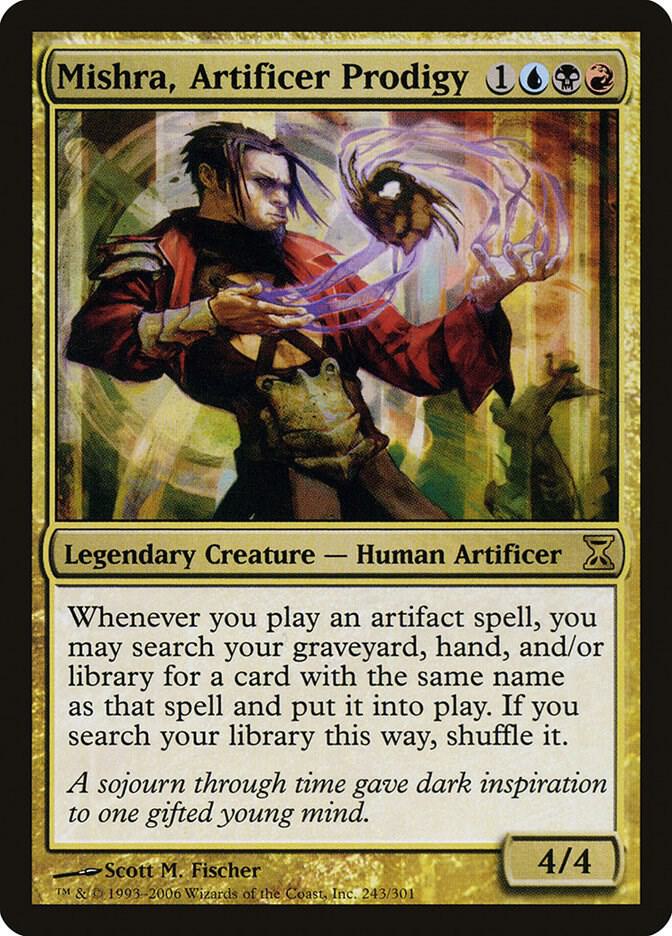 Mishra, Artificer Prodigy - Time Spiral - Magic: The Gathering