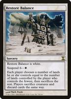 Restore Balance - Time Spiral - Magic: The Gathering - TCGplayer.com