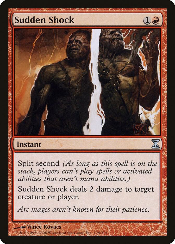 Magic: The Gathering MTG Shock Foil Promo – Japanese, Near Mint Or Better