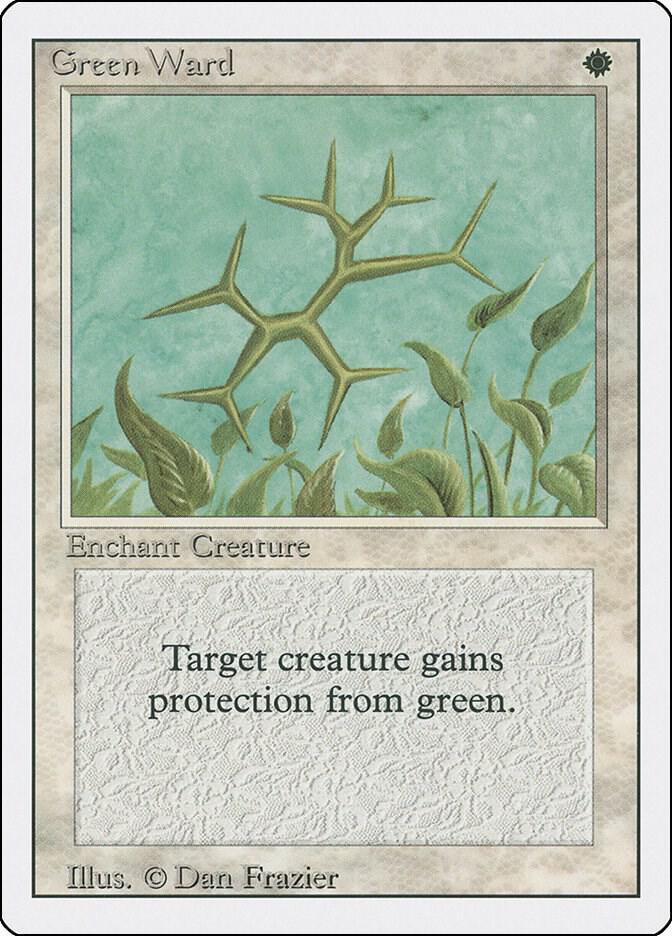 Green Ward - Revised Edition - Magic: The Gathering - TCGplayer.com