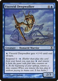Viscerid Deepwalker - Time Spiral - Magic: The Gathering card