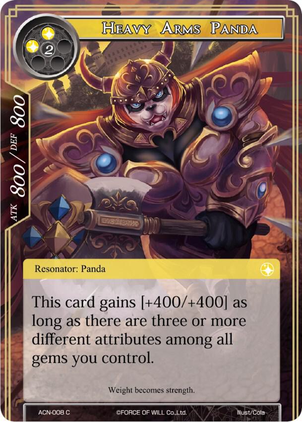 Heavy Arms Panda