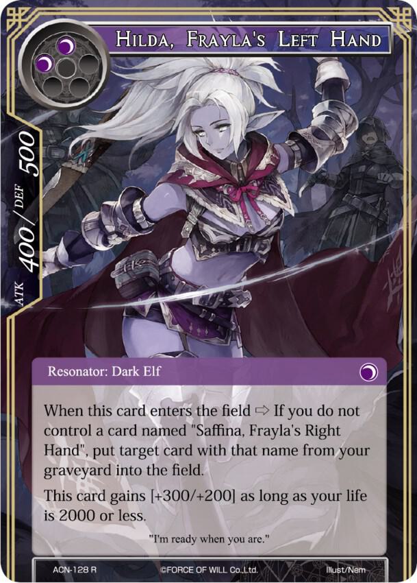 Hilda, Frayla's Left Hand
