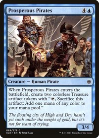 Prosperous Pirates - Ixalan - Magic: The Gathering card