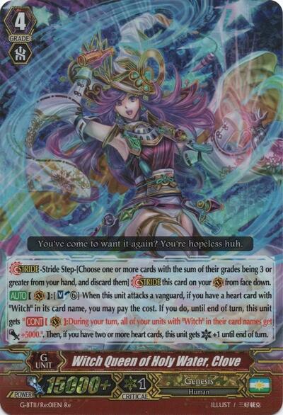 Witch Queen of Holy Water, Clove
