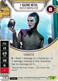 Bazine Netal - Master Manipulator (Card Only)