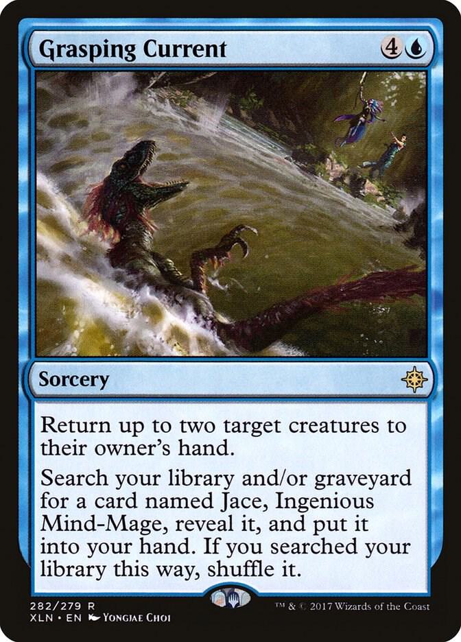 Grasping Current 282 card