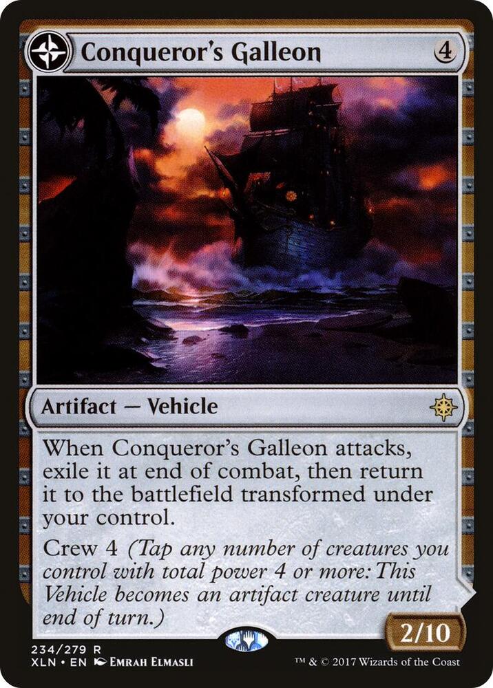 Conqueror's Galleon - Ixalan - Magic: The Gathering - TCGplayer.com