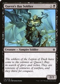 Queen's Bay Soldier - Ixalan - Magic: The Gathering card