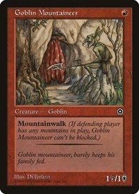 Goblin Mountaineer (Portal Second Age)