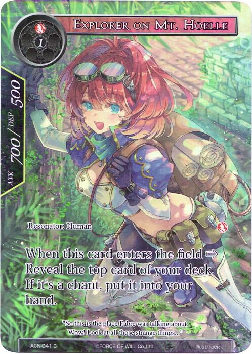 Explorer on Mt. Hoelle (Full Art)