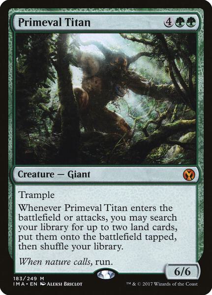 Primeval Titan - Iconic Masters - Magic: The Gathering