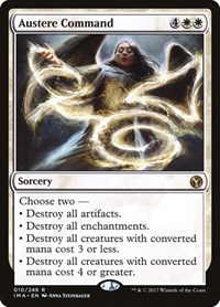 Austere Command - Iconic Masters - Magic: The Gathering card