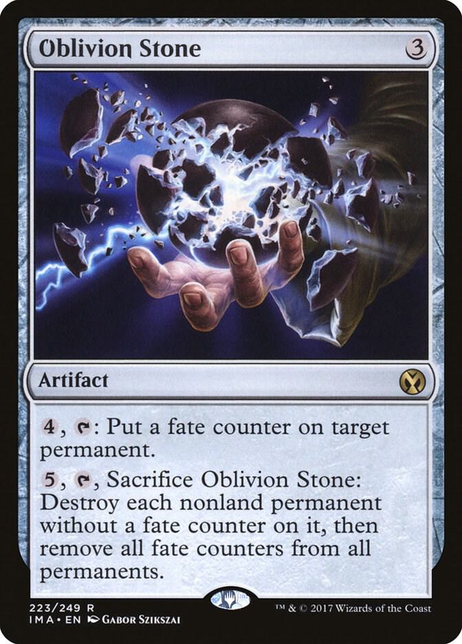 Oblivion Stone - Iconic Masters - Magic: The Gathering - TCGplayer.com