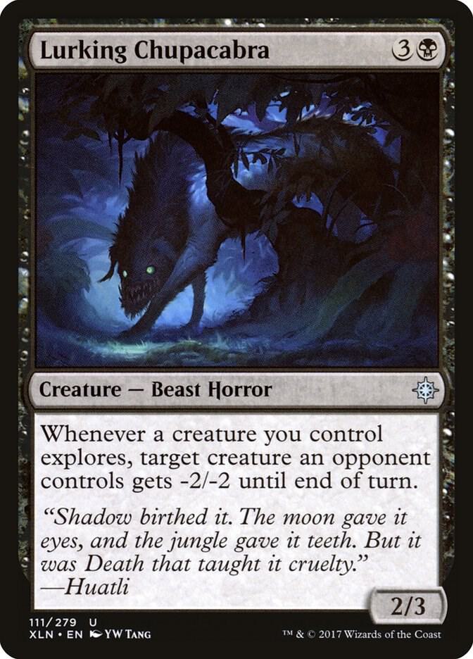 Lurking Chupacabra 111 card