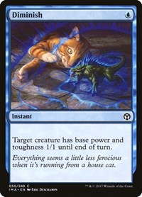Diminish - Iconic Masters - Magic: The Gathering card