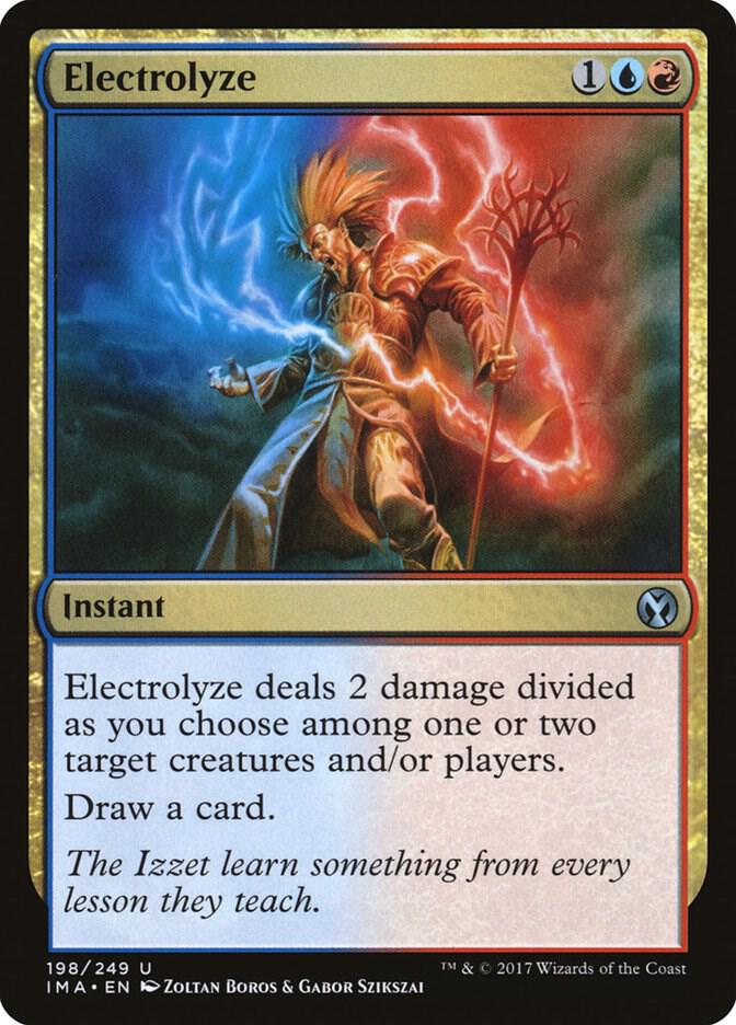Electrolyze - Iconic Masters - Magic: The Gathering - TCGplayer.com