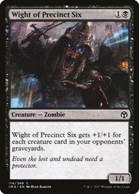 Wight of Precinct Six (Iconic Masters)