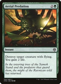 Aerial Predation - Iconic Masters - Magic: The Gathering card