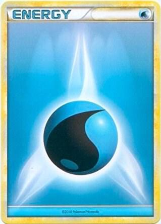 Water Energy (2010 Unnumbered HGSS Style Non-Holo)  from League & Championship Cards