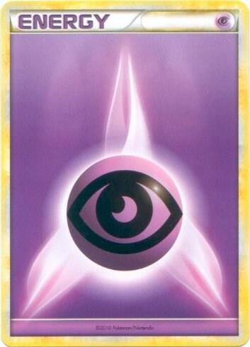 Psychic Energy (2010 Unnumbered HGSS Style Non-Holo)  from League & Championship Cards