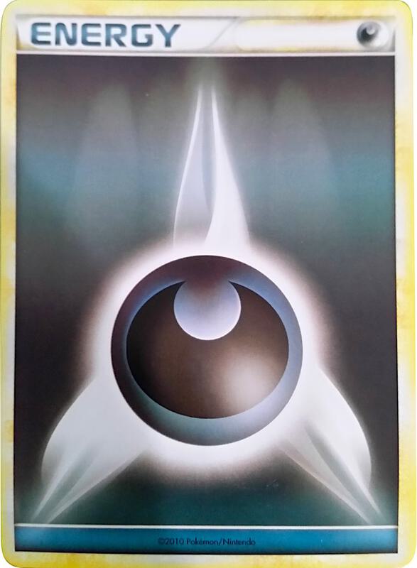 Darkness Energy (2010 Unnumbered HGSS Style Non-Holo)  from League & Championship Cards