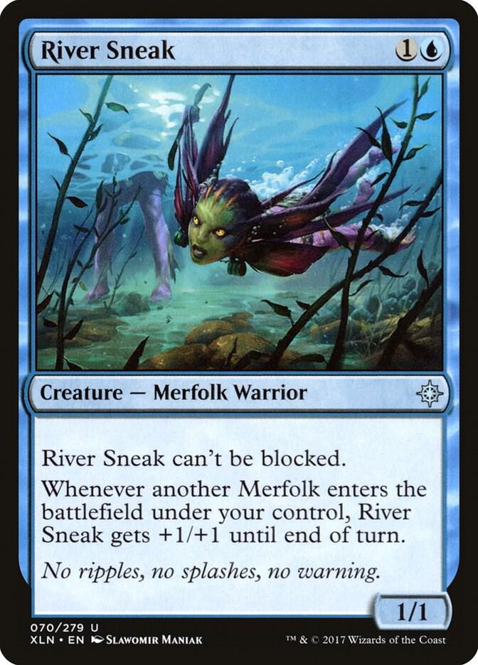 River Sneak 70 card
