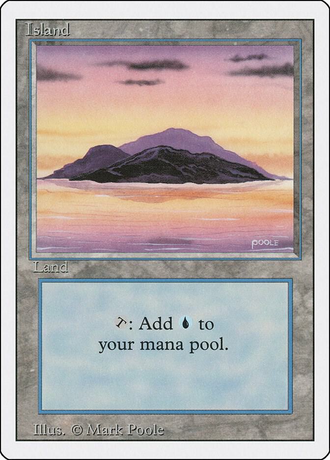 MTG 島 Island LEA NM- (A Purple) MTG 島 LEA NM- (A Purple) MTG 島
