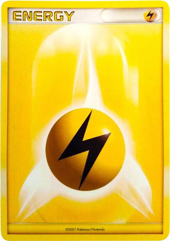 Lightning Energy (2007 Unnumbered D/P Style Non-Holo)  from League & Championship Cards