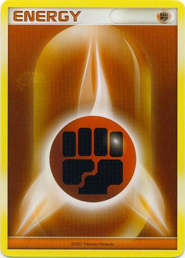 Fighting Energy (2007 Unnumbered D/P Style Non-Holo)  from League & Championship Cards