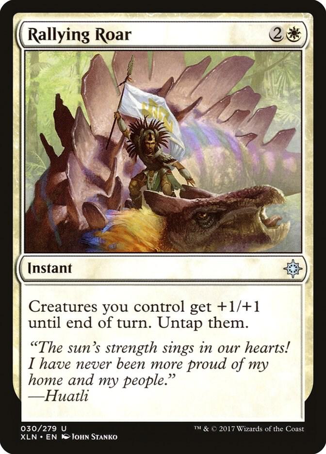 Rallying Roar 30 card