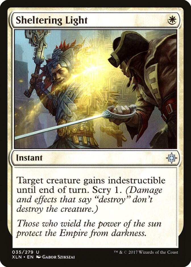 Sheltering Light 35 card
