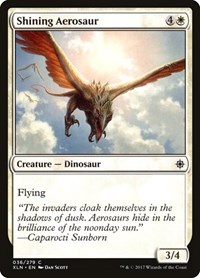 Shining Aerosaur - Ixalan - Magic: The Gathering card