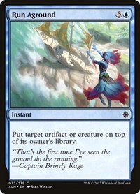 Run Aground - Ixalan - Magic: The Gathering card
