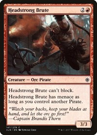 Headstrong Brute - Ixalan - Magic: The Gathering card