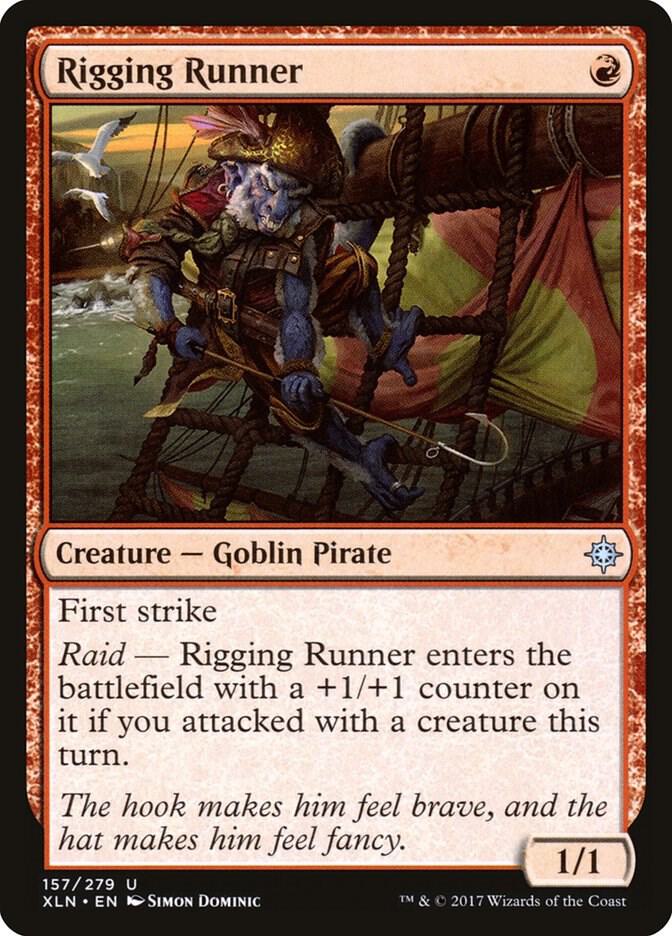 Rigging Runner 157 card