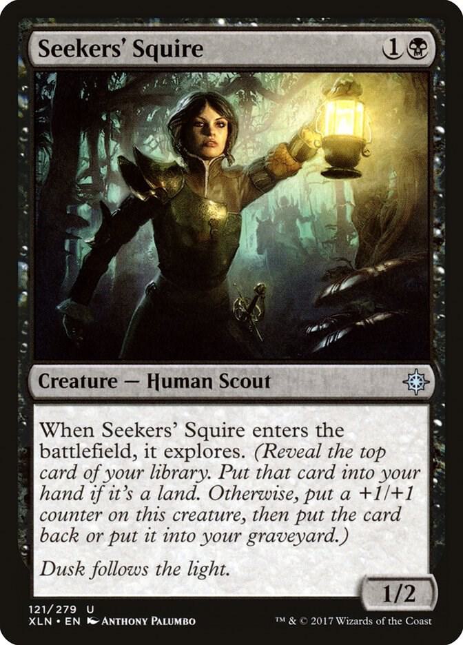 Seekers' Squire 121 card