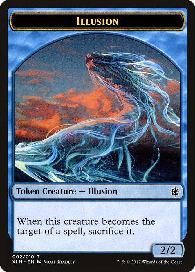 Illusion Token 2 card